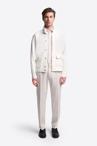 Sovracamicia regular - Bianco