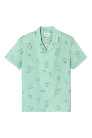 Camicia regular - Verde