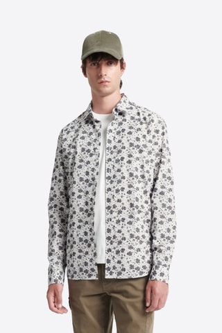 Camicia aderente - Bianco