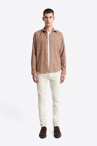 Camicia slim - Taupe