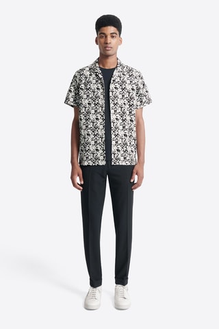 Camicia regular - Nero