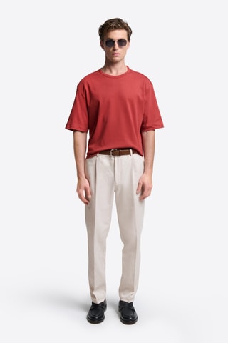 T-shirt regular - Rosso mattone