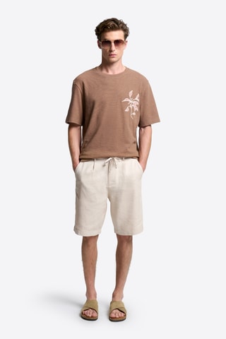 T-shirt regular - Marrone