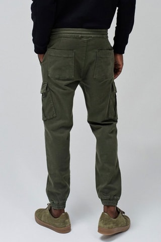 Pantalón cargo tapered - Caqui