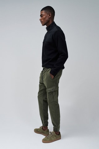 Pantalón cargo tapered - Caqui