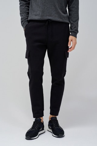 Pantalón cargo - Negro
