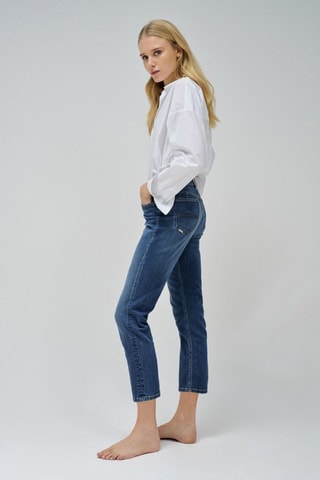 Jean 7/8 - Bleu moyen