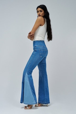 Jean flare - Bleu