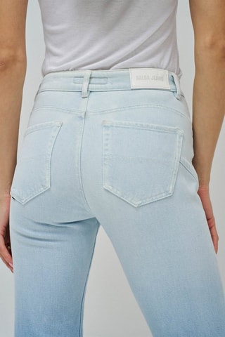 Jean flare tie and dye - Bleu clair