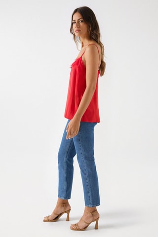 Top lencero regular fit - Rojo