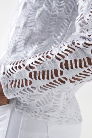 Top regular fit - Blanco