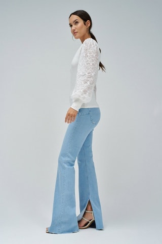 Top slim fit - Blanco