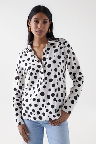 Camisa regular fit - Blanco