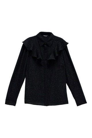 Camisa regular fit - Negro
