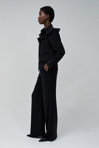 Camisa regular fit - Negro
