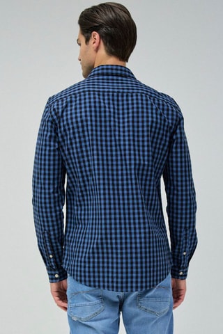 Chemise slim - Bleu