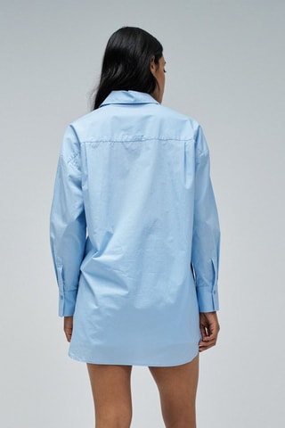 Camisa loose - Azul claro