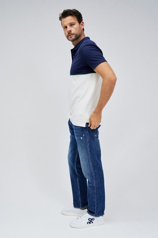 Polo regular - Bleu