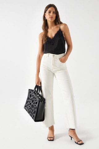 Top lencero - Negro