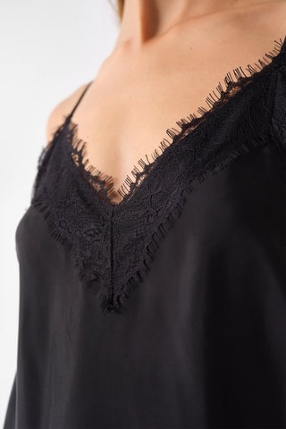 Top lencero - Negro