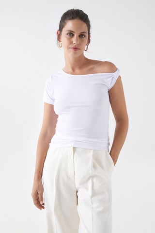 Camiseta regular fit - Blanco