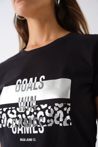 T-shirt slim - Noir