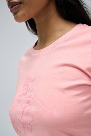 Camiseta slim fit - Rosa