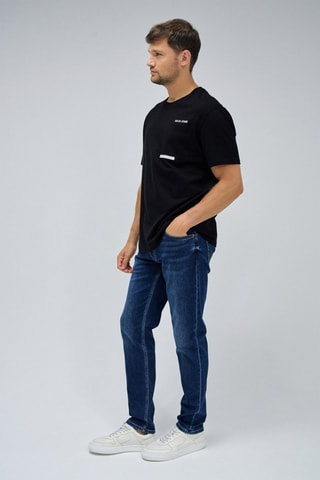 Camiseta regular fit - Negro