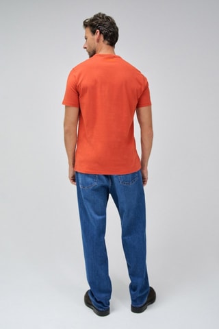 Camiseta slim fit - Naranja
