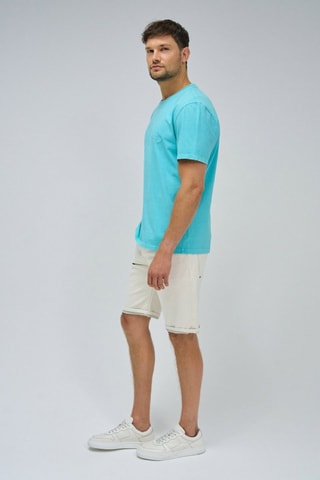 Camiseta regular fit - Turquesa