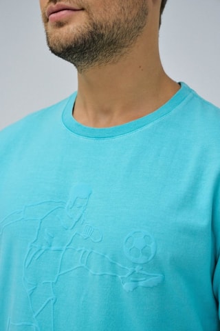 Camiseta regular fit - Turquesa