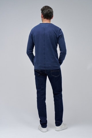 Camiseta slim fit - Azul