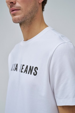 T-shirt slim - Blanc