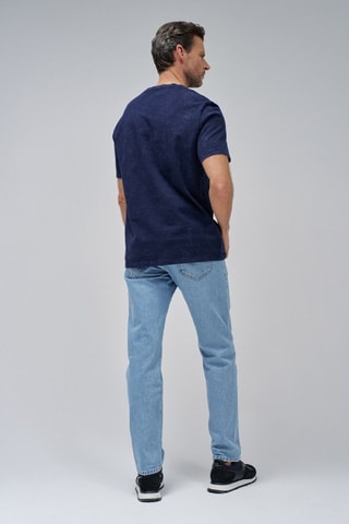 Camiseta regular fit - Azul marino