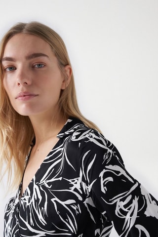 Blusa regular fit - Negro