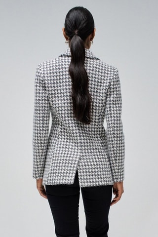 Blazer slim en laine - Gris