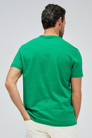 T-shirt slim - Vert