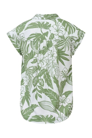 Camisa - Blanco y verde