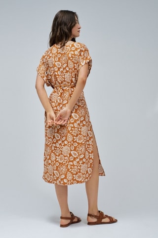Kimono - Naranja y blanco