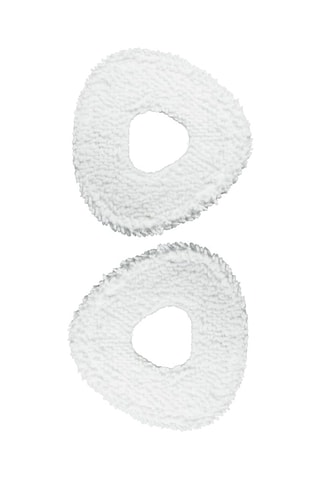 2 mopas de microfibra para aspirador Narwal - Blanco