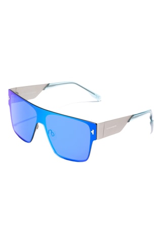 Occhiali da sole unisex Long Island - Lenti a specchio - Categoria 3 - Argentato
