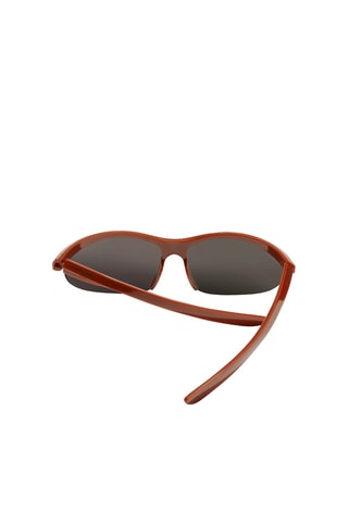 Zonnebril Uniseks Radiante - Categorie 3 - Beige en rood