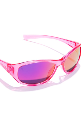 Zonnebril Kids - Spiegelende Glazen - Categorie 3 - Roze