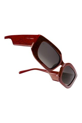 Zonnebril Dames Trebdest - Categorie 3 - Zwart en rood