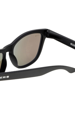Gepolariseerde Zonnebril Uniseks One Carbono - Spiegelende Glazen - Categorie 3 - Zwart en blauw