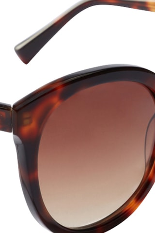 Zonnebril Dames - Resort - Categorie 3 - Zwart en bruin