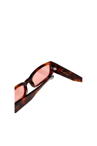 Zonnebril Uniseks Manuel Turizo - Categorie 3 - Bruin en roze