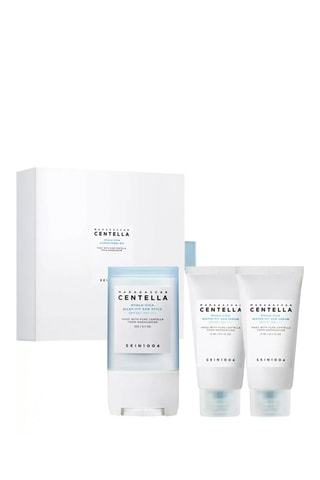 Coffret solaire hyalu-cica Madagascar Centella - SPF+ - 3 produits