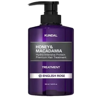 Kunda - Hydraterende Verzorging - Honing & Macadamia - Roze - Haar - 500 ml