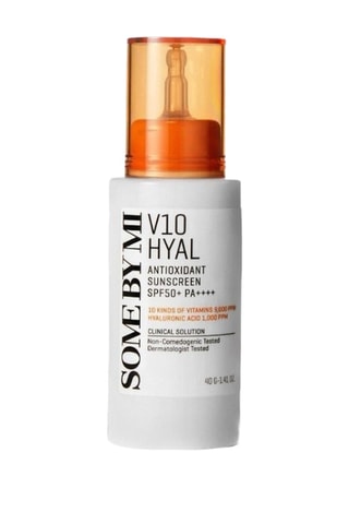 Protetor solar antioxidante SPF 50+ V10 Hyal - Peles sensíveis - 40 ml